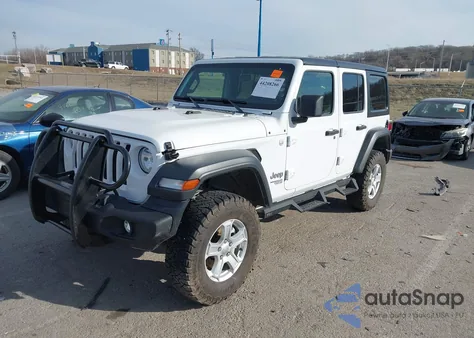 2020 Jeep Wrangler Unlimited Sport S 4X4 from USA, damaged, VIN 1C4HJXDN5LW151576